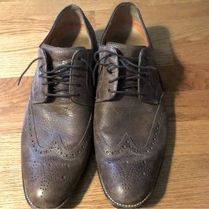 Cole Haan Mens Tie UPs broken in and supple leather